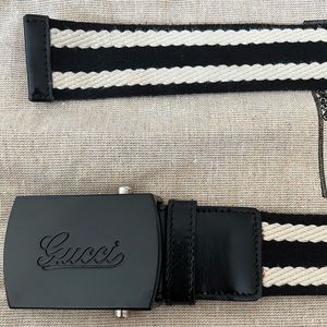 Gucci Canvas Belt